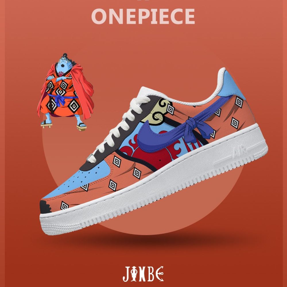 Knight of the Sea Jinbe No.2 One Piece AF1 Shoes