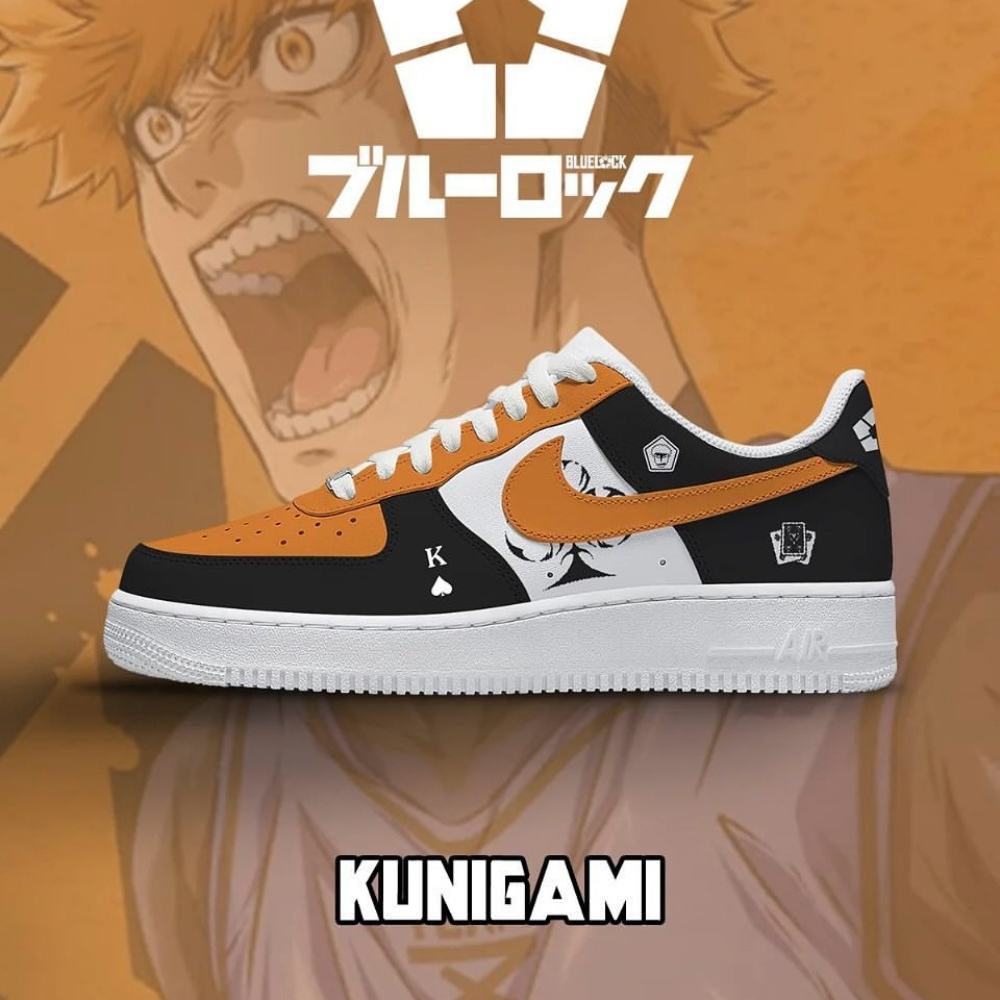 Kunigami Blue Lock AF1 Shoes
