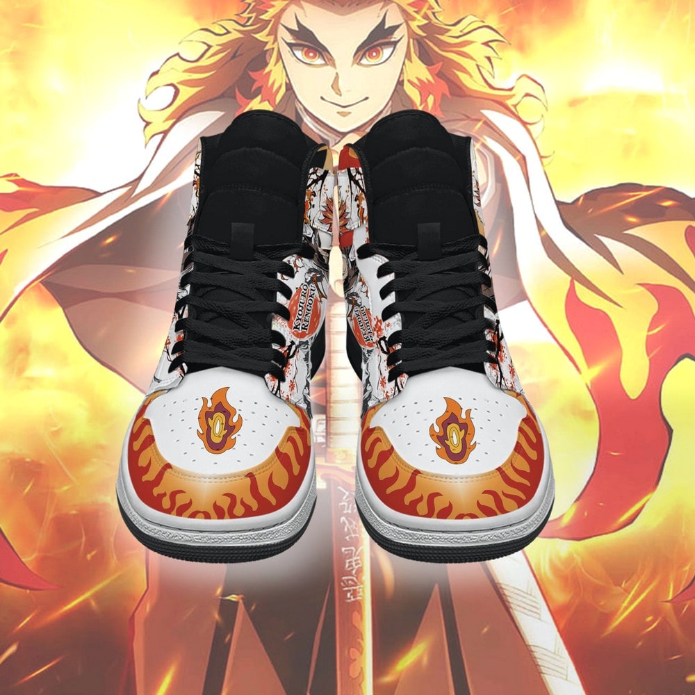 Kyojuro Rengoku Demon Slayer J1 High Top Shoes