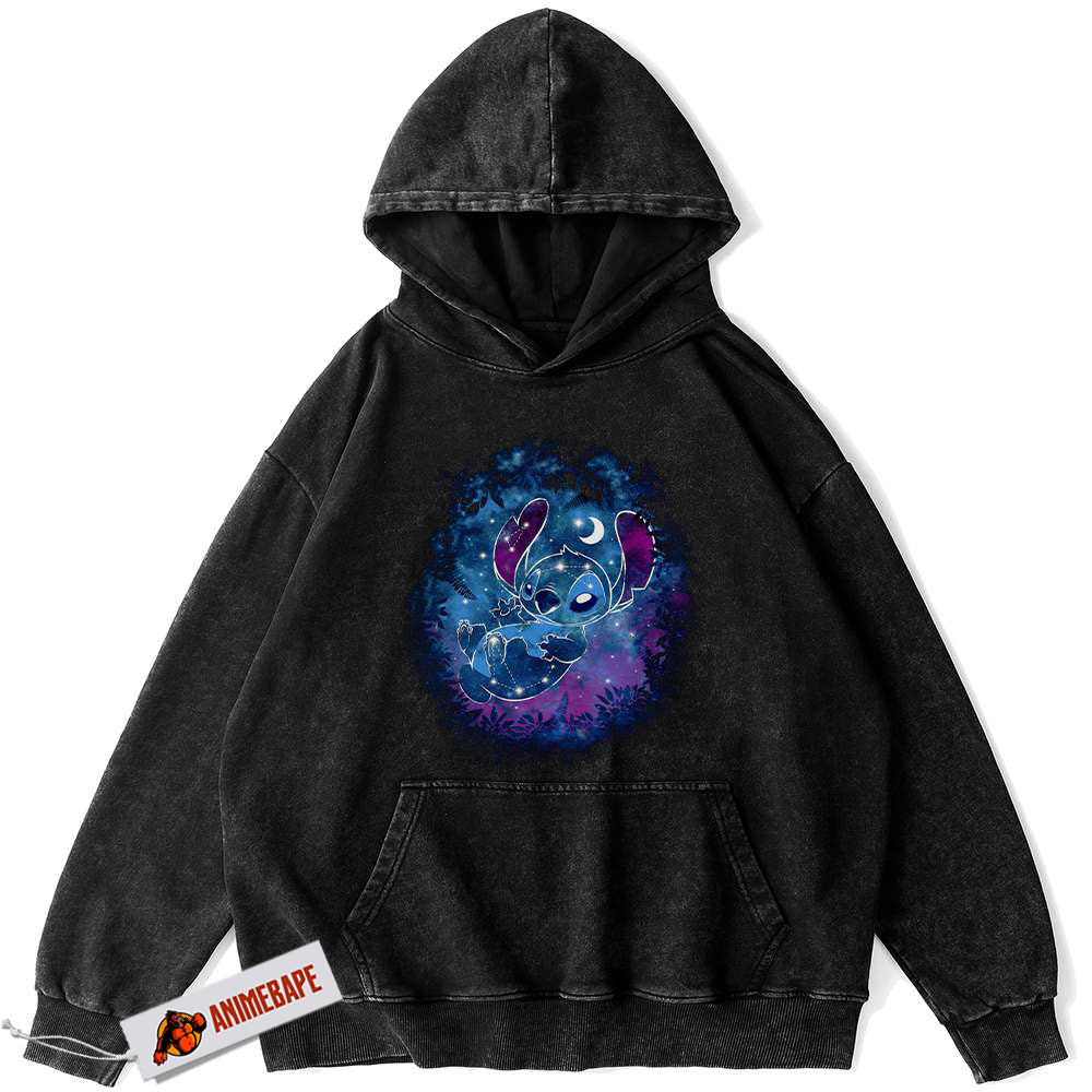 Disney Lilo and Stitch Vintage Animated Hoodie for Adults and Kids