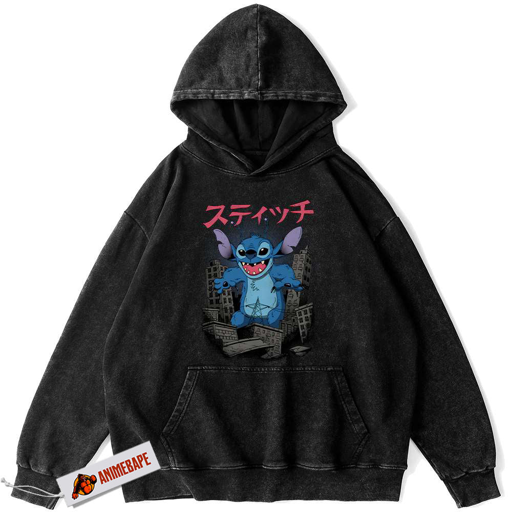 Lilo and Stitch Vintage Disney Hoodie, Animated Hoodie for Fans