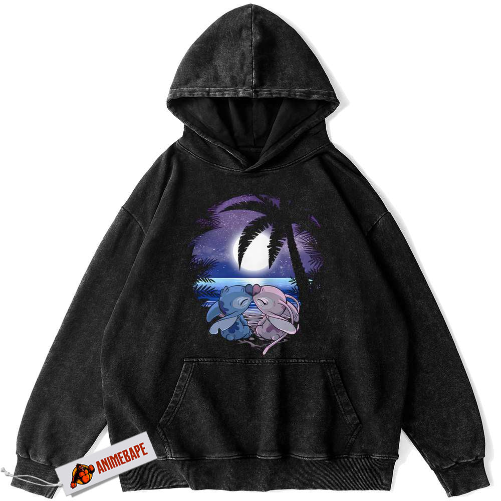 Disney Lilo and Stitch Vintage Animated Hoodie for Adults