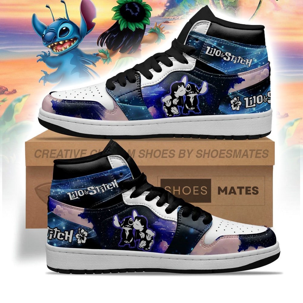 Lilo and Stitch AJ1 High Top Shoes