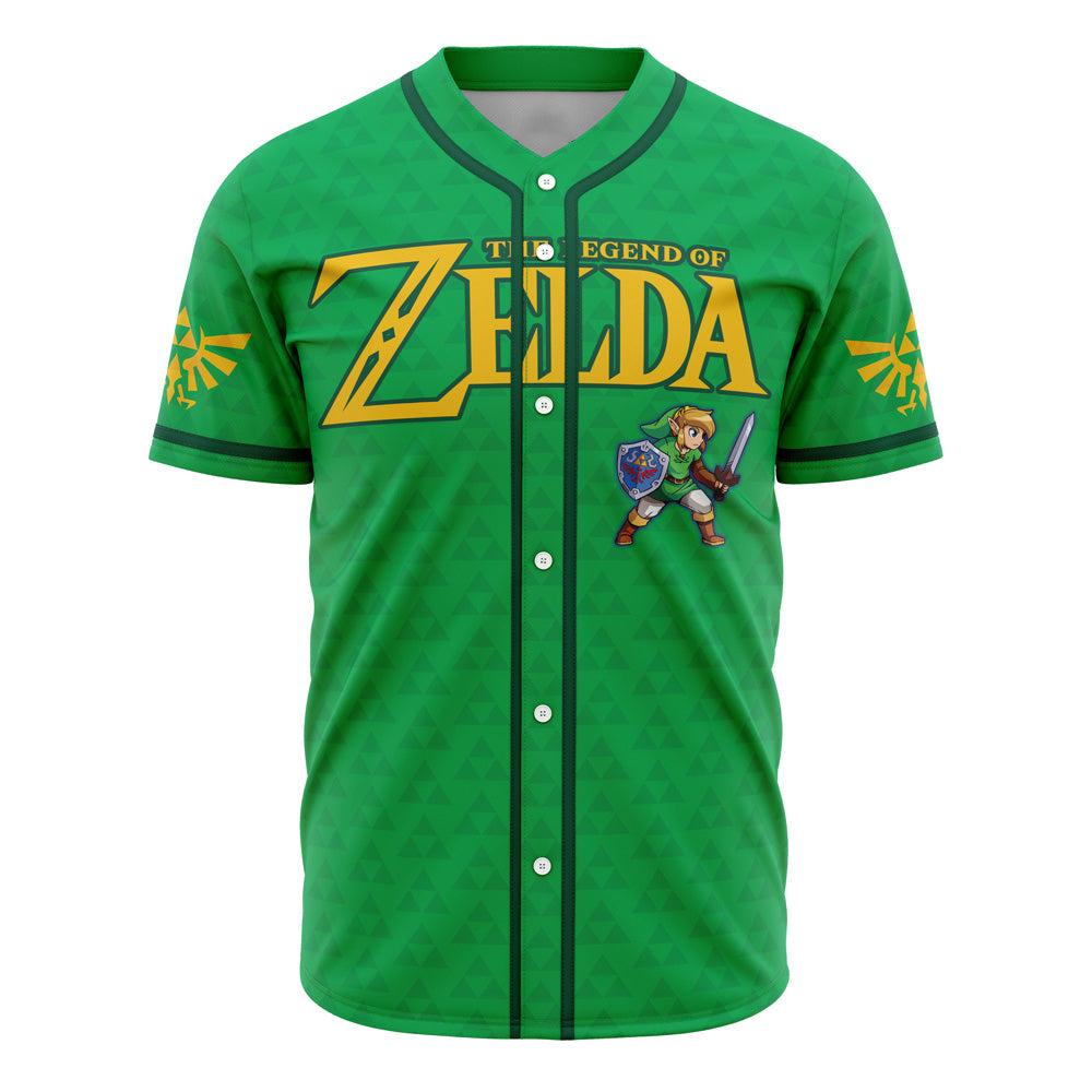 Link Legend of Zelda Baseball Jersey