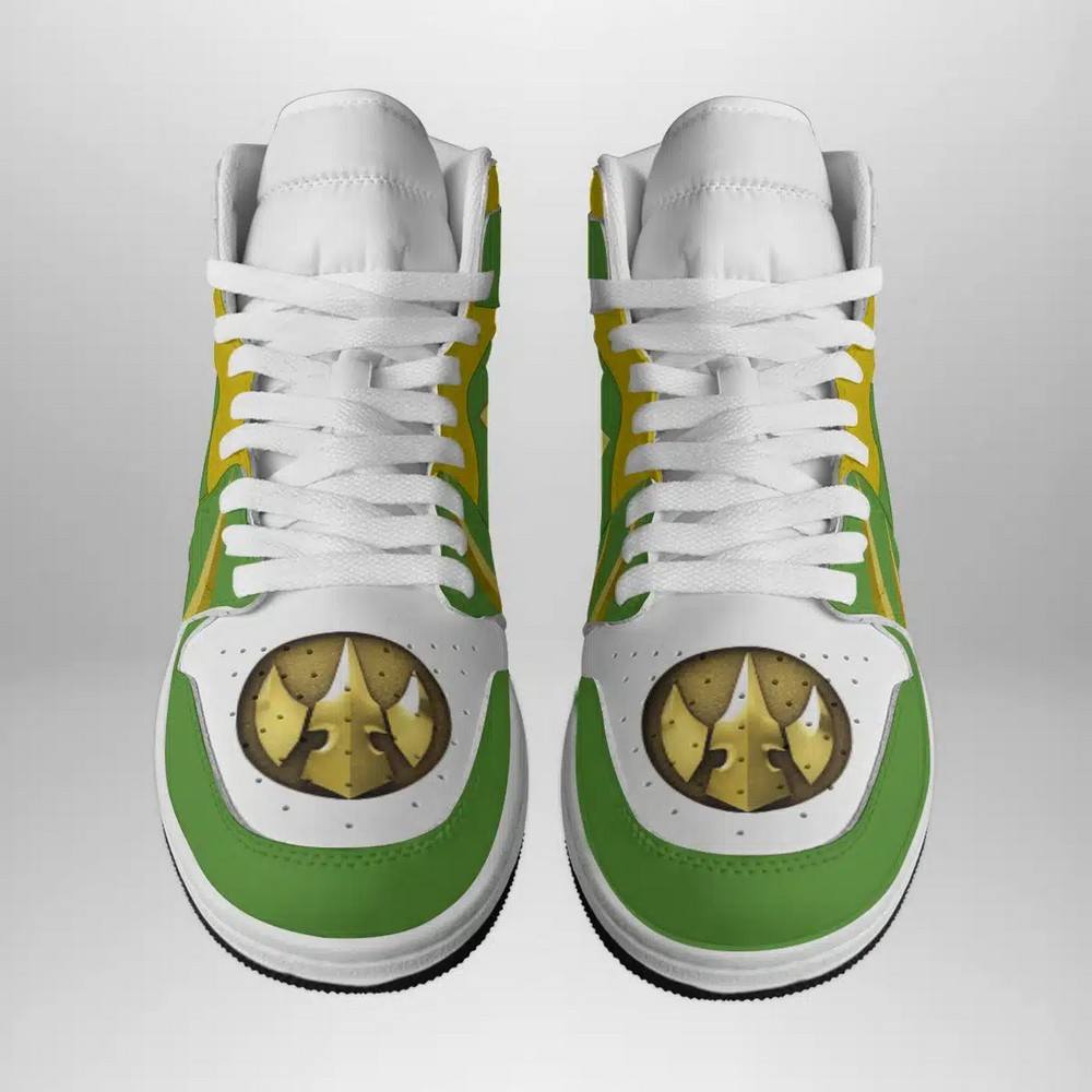 Lord Drakkon Mighty Morphin Power Rangers AJ1 High Top Shoes