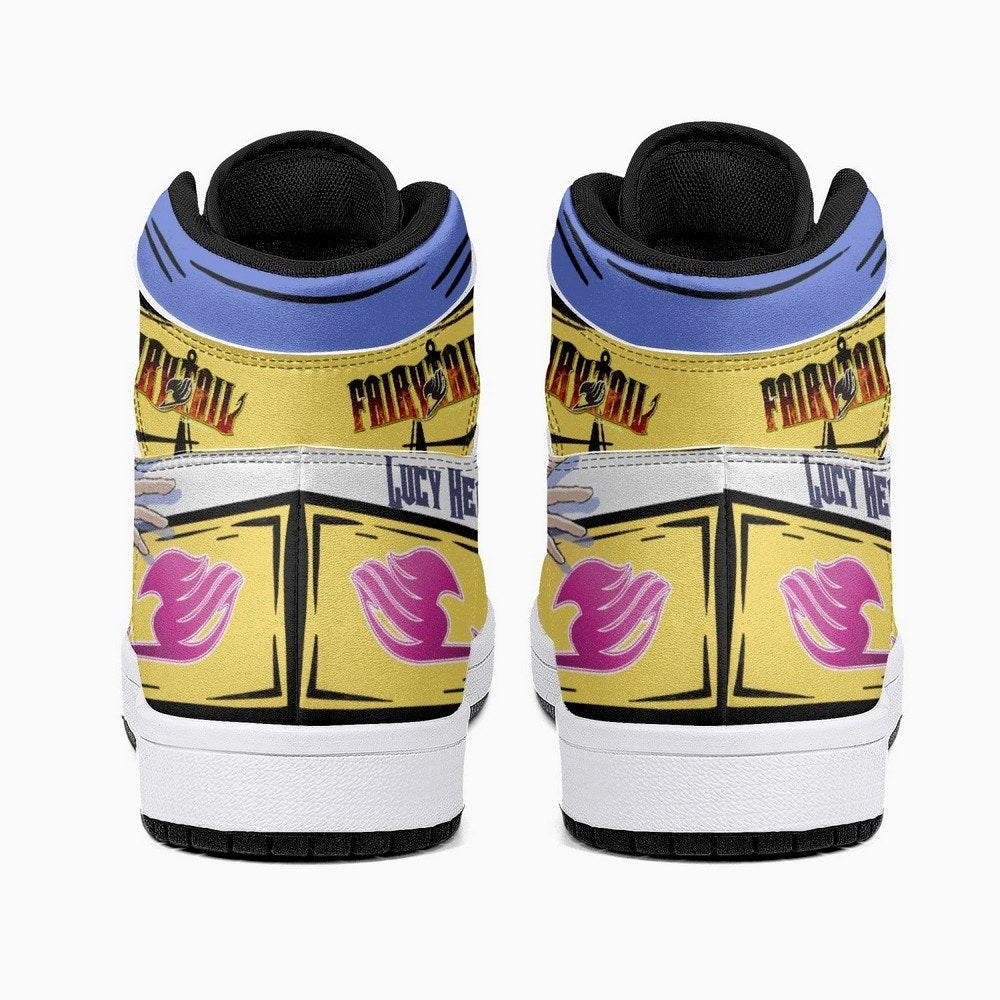 Lucy Heartfilia Fairy Tail JD1 High Top Shoes