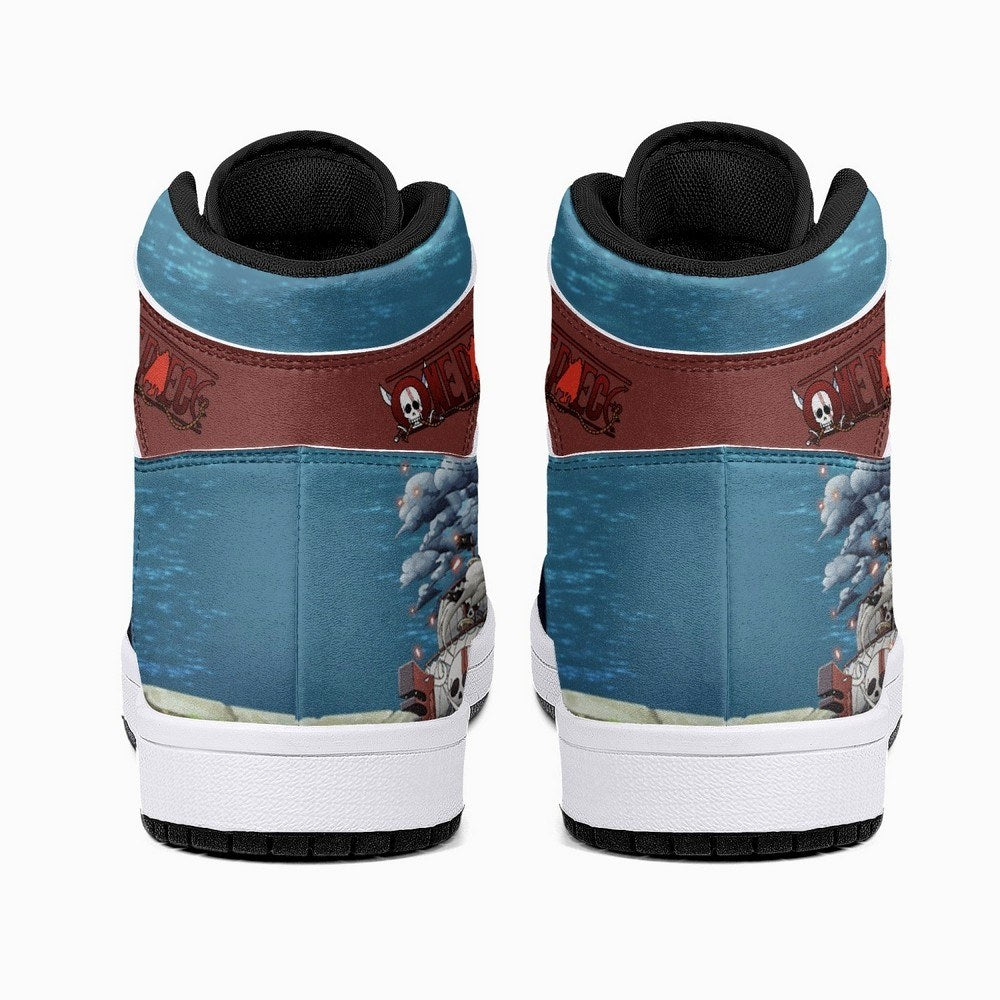 Luffy And Shanks One Piece JD1 High Top Shoes