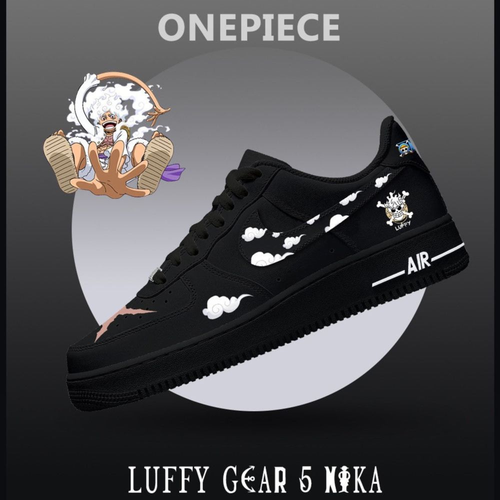 Luffy Gear 5 Nika No.1 One Piece AF1 Shoes