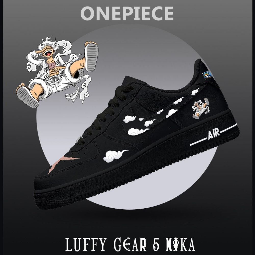 Luffy Gear 5 Nika No.2 One Piece AF1 Shoes