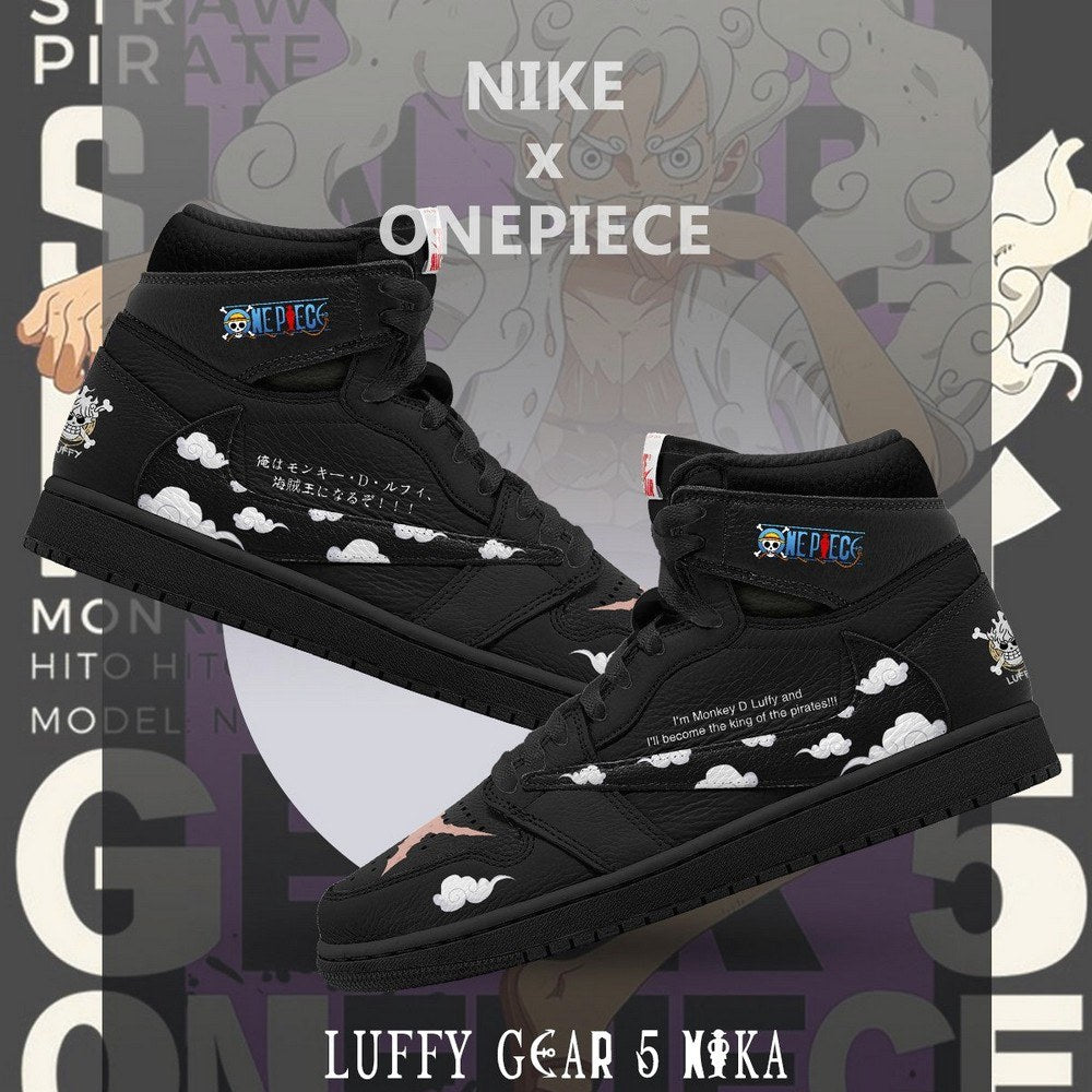 Luffy Gear 5 Nika V.2 One Piece Limited High Top Shoes