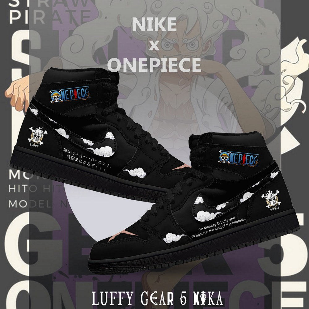 Luffy Gear 5 Nika V.5 One Piece Limited High Top Shoes