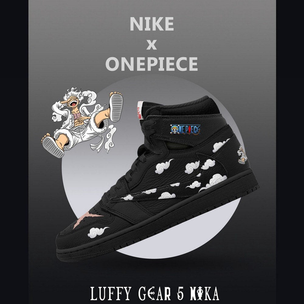 Luffy Gear 5 Nika V.4 One Piece Limited High Top Shoes