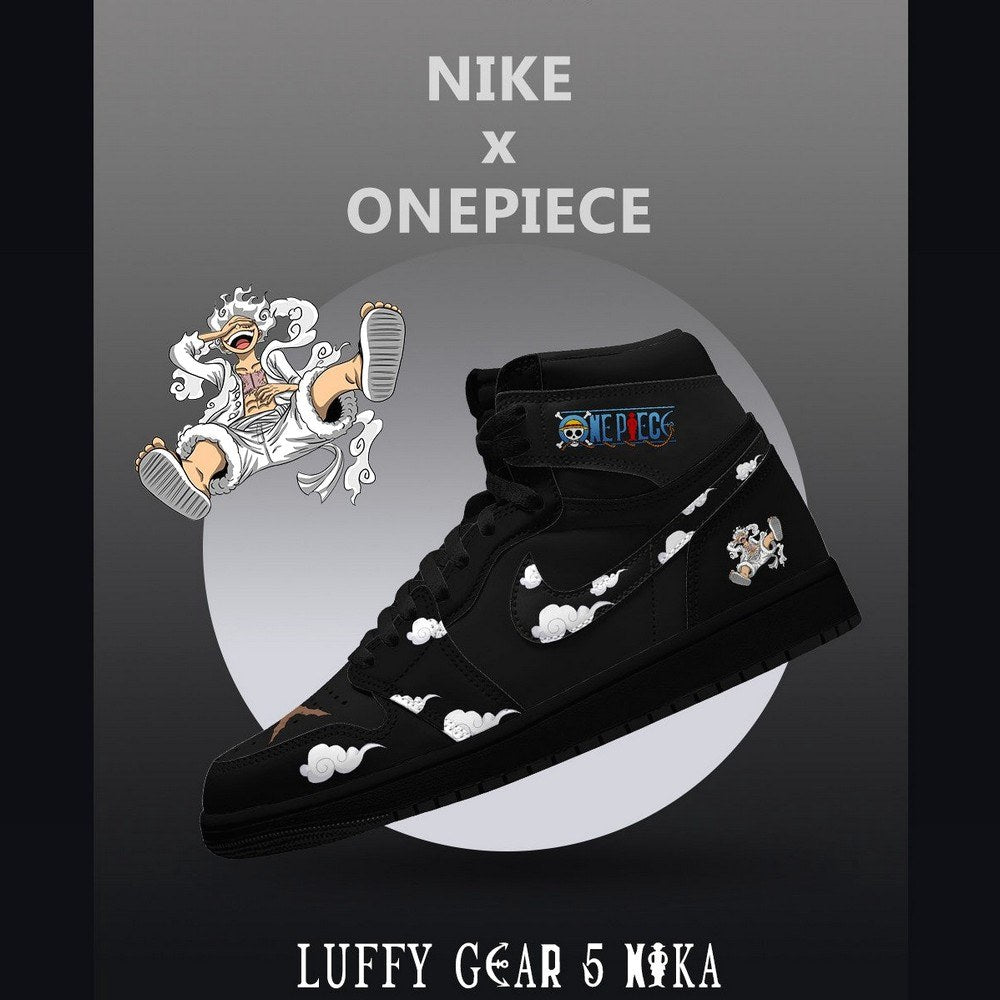 Luffy Gear 5 Nika V.1 One Piece Limited High Top Shoes