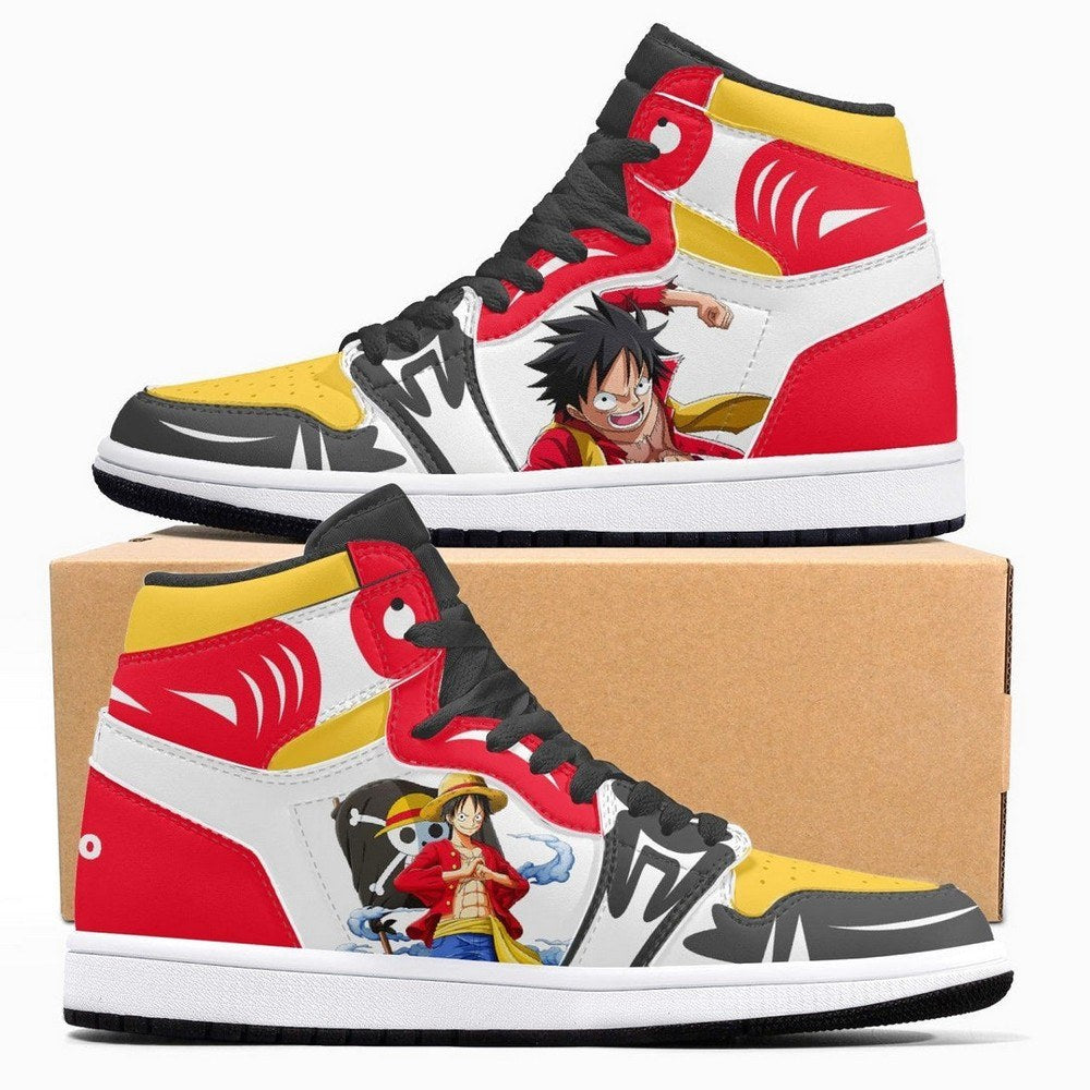 Luffy One Piece AJ1 Shoes