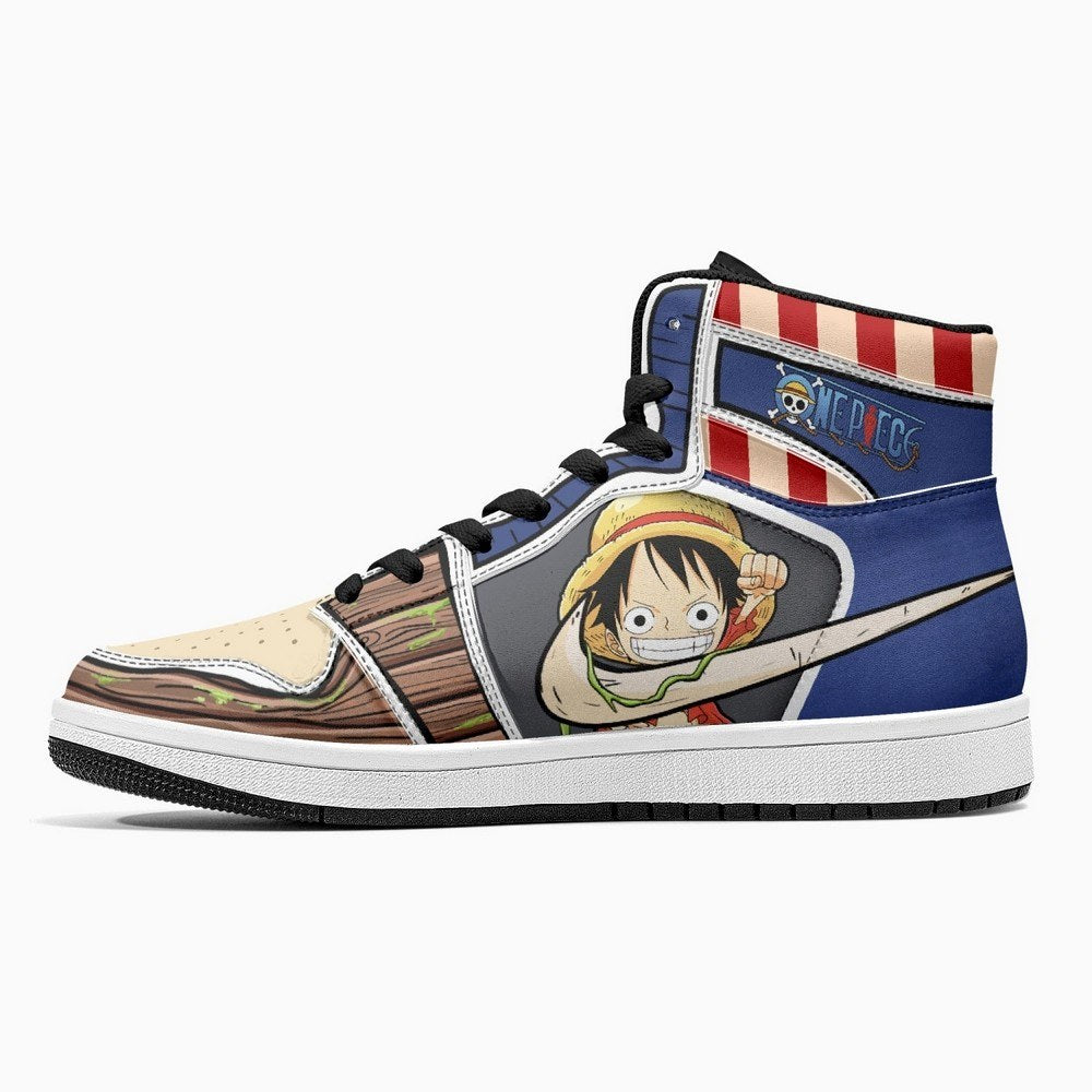 Luffy One Piece JD1 High Top Shoes
