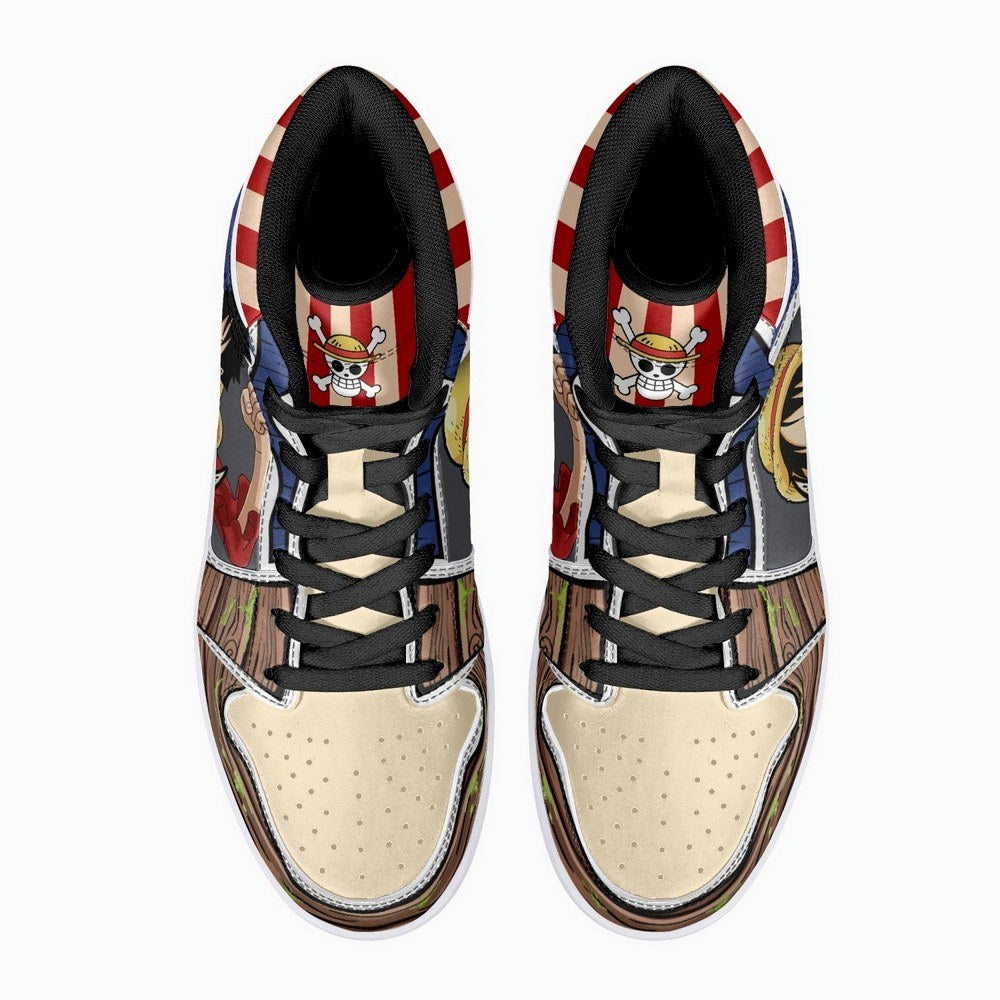Luffy One Piece JD1 High Top Shoes
