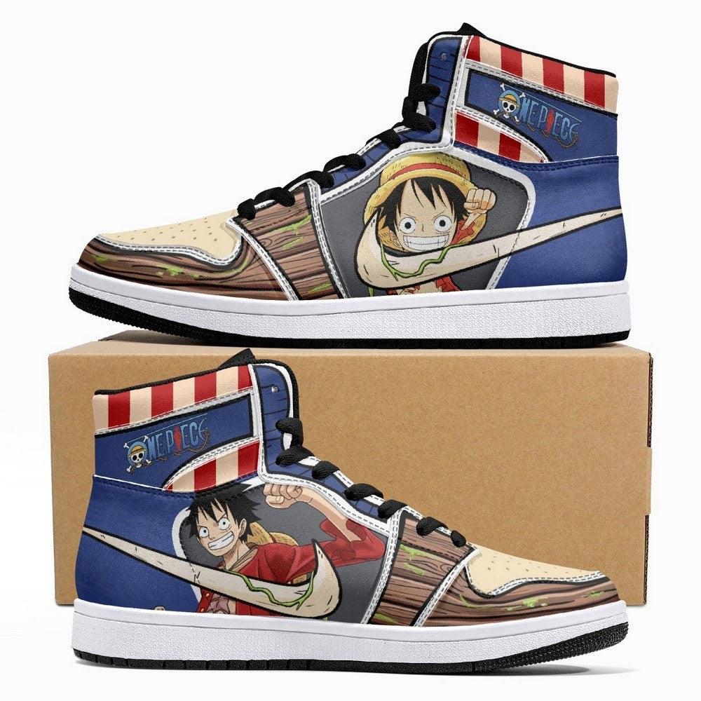 Luffy One Piece JD1 High Top Shoes