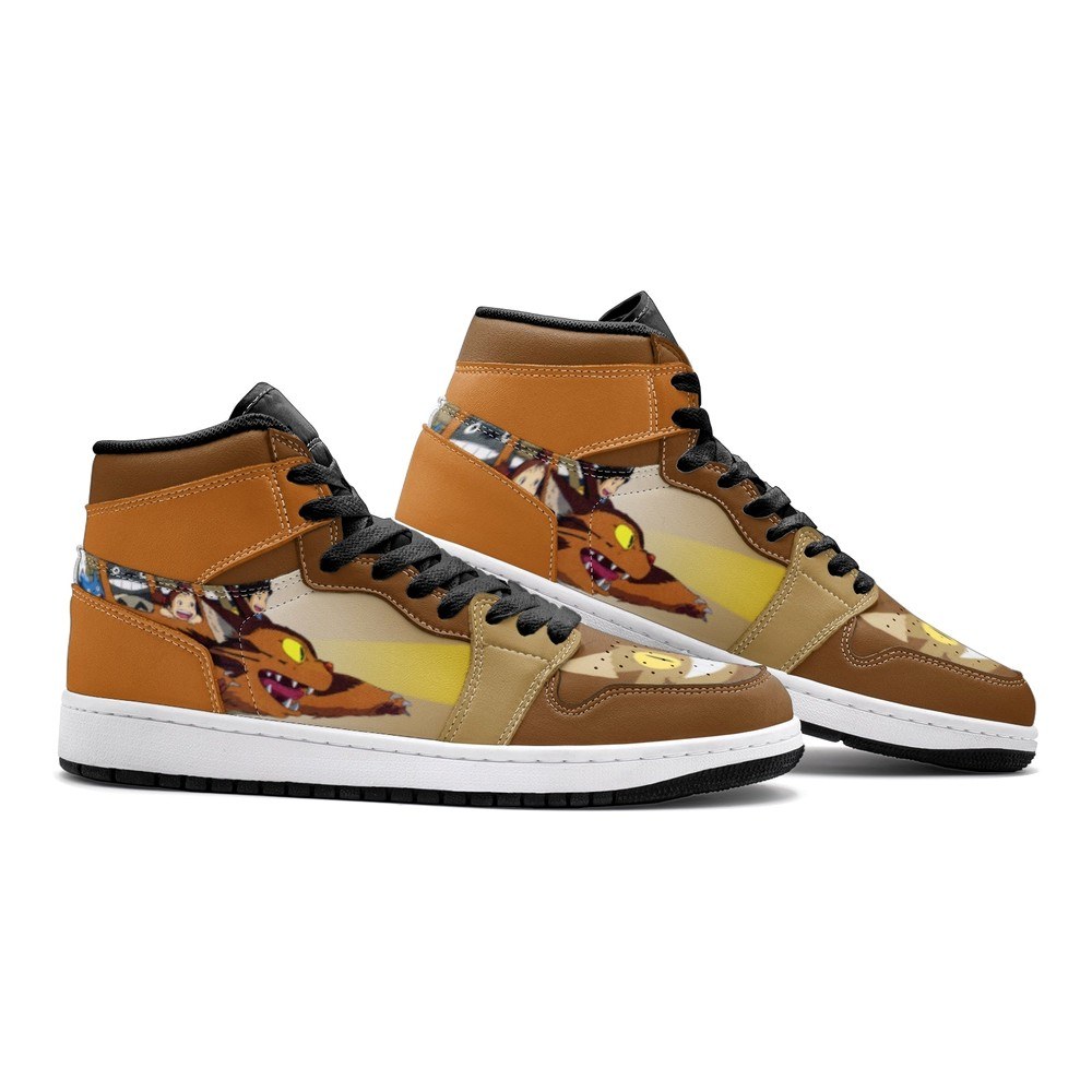 Magic Cat Bus My Neighbor Totoro J1 High Top Shoes