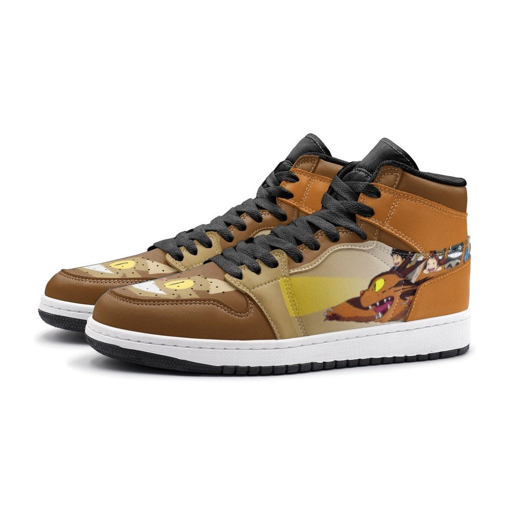 Magic Cat Bus My Neighbor Totoro J1 High Top Shoes