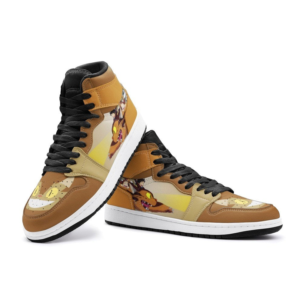 Magic Cat Bus My Neighbor Totoro J1 High Top Shoes