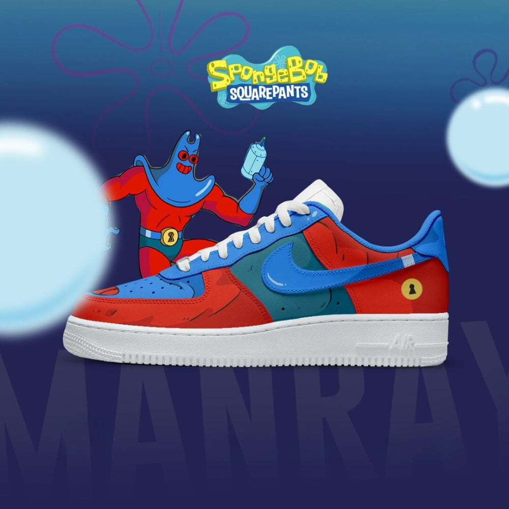 Manray Spongebob Squarepants AF1 Shoes