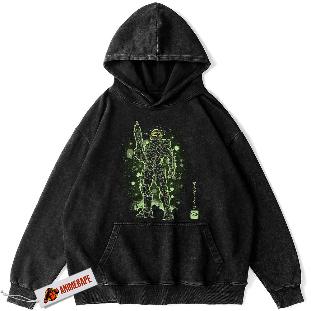 Halo Master Chief Vintage Game Hoodie Master Chief