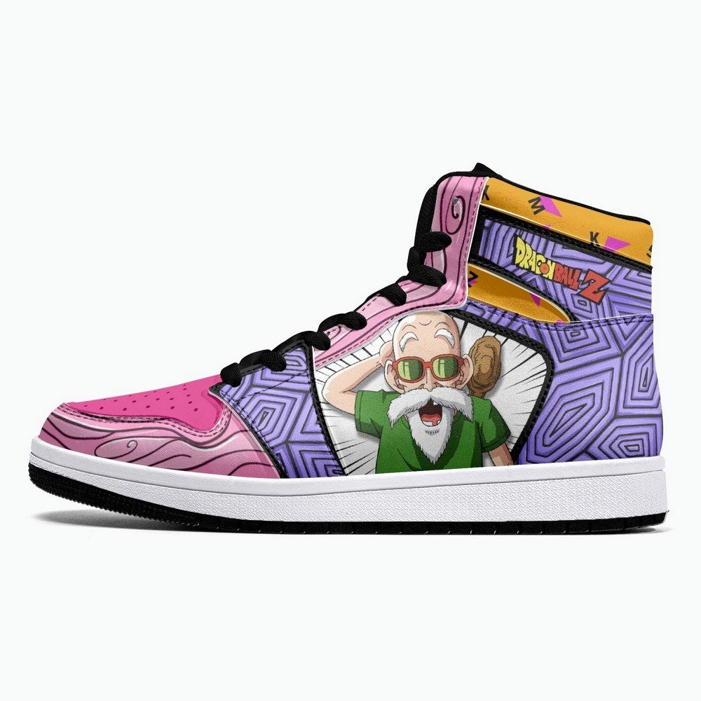 Master Roshi Dragon Ball Z JD1 High Top Shoes