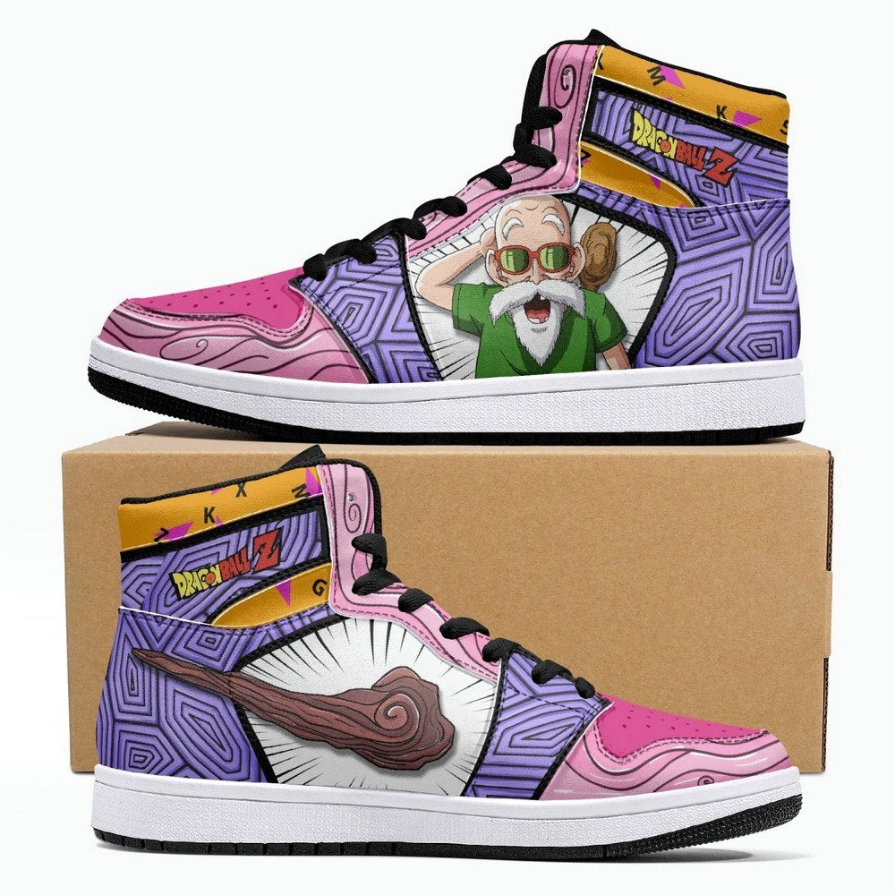 Master Roshi Dragon Ball Z JD1 High Top Shoes