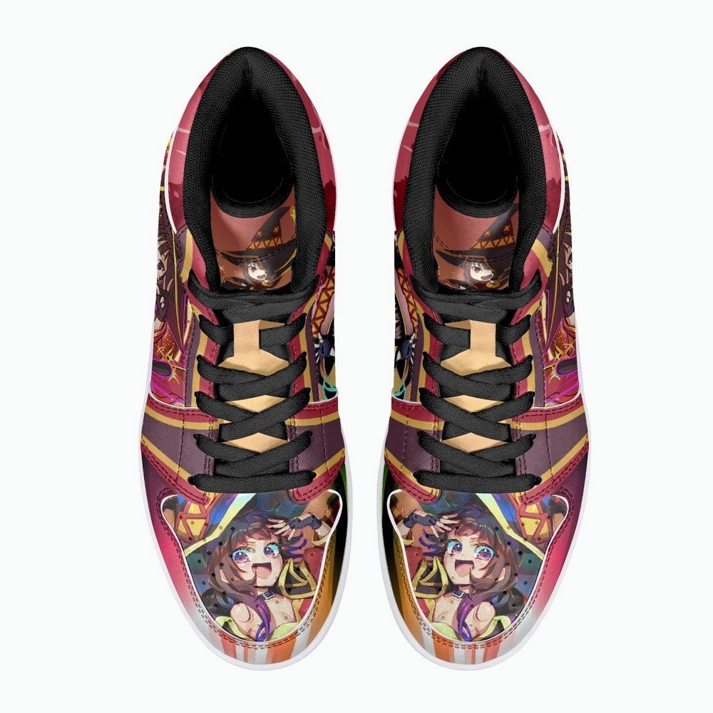 Megumin Explosion Konosuba JD1 High Top Shoes