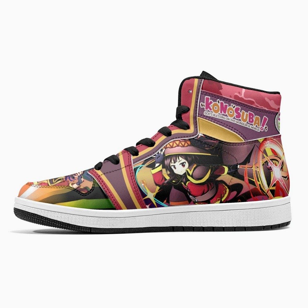 Megumin Explosion Konosuba JD1 High Top Shoes