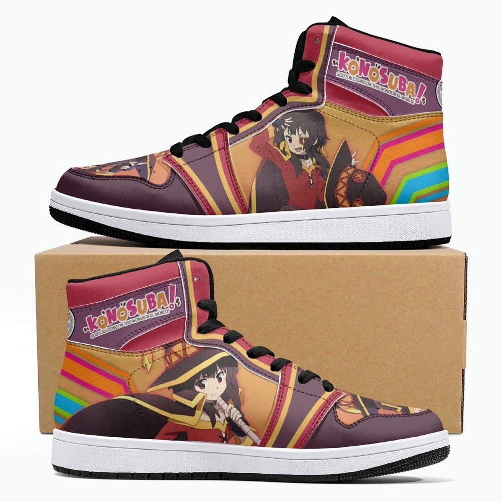 Megumin Konosuba JD1 High Top Shoes