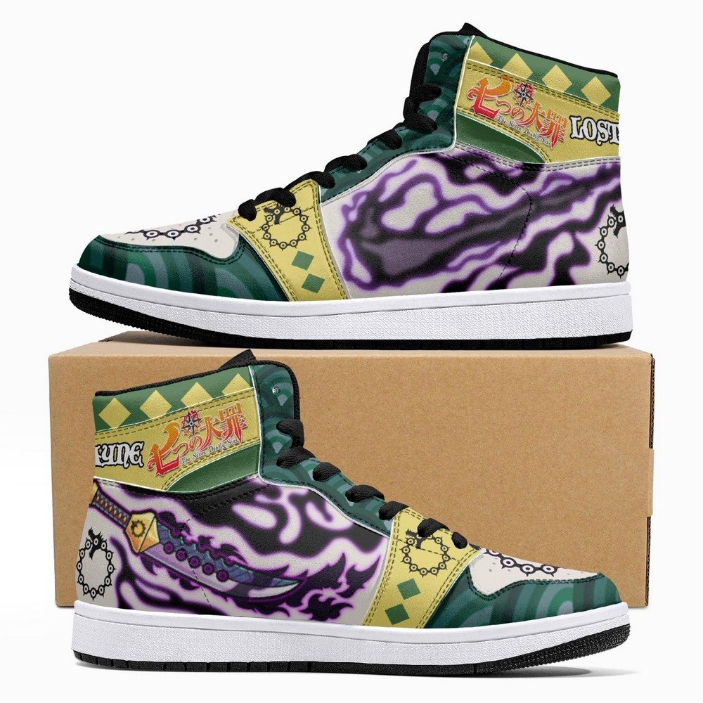 Meliodas Lostvayne Seven Deadly Sins JD1 High Top Shoes