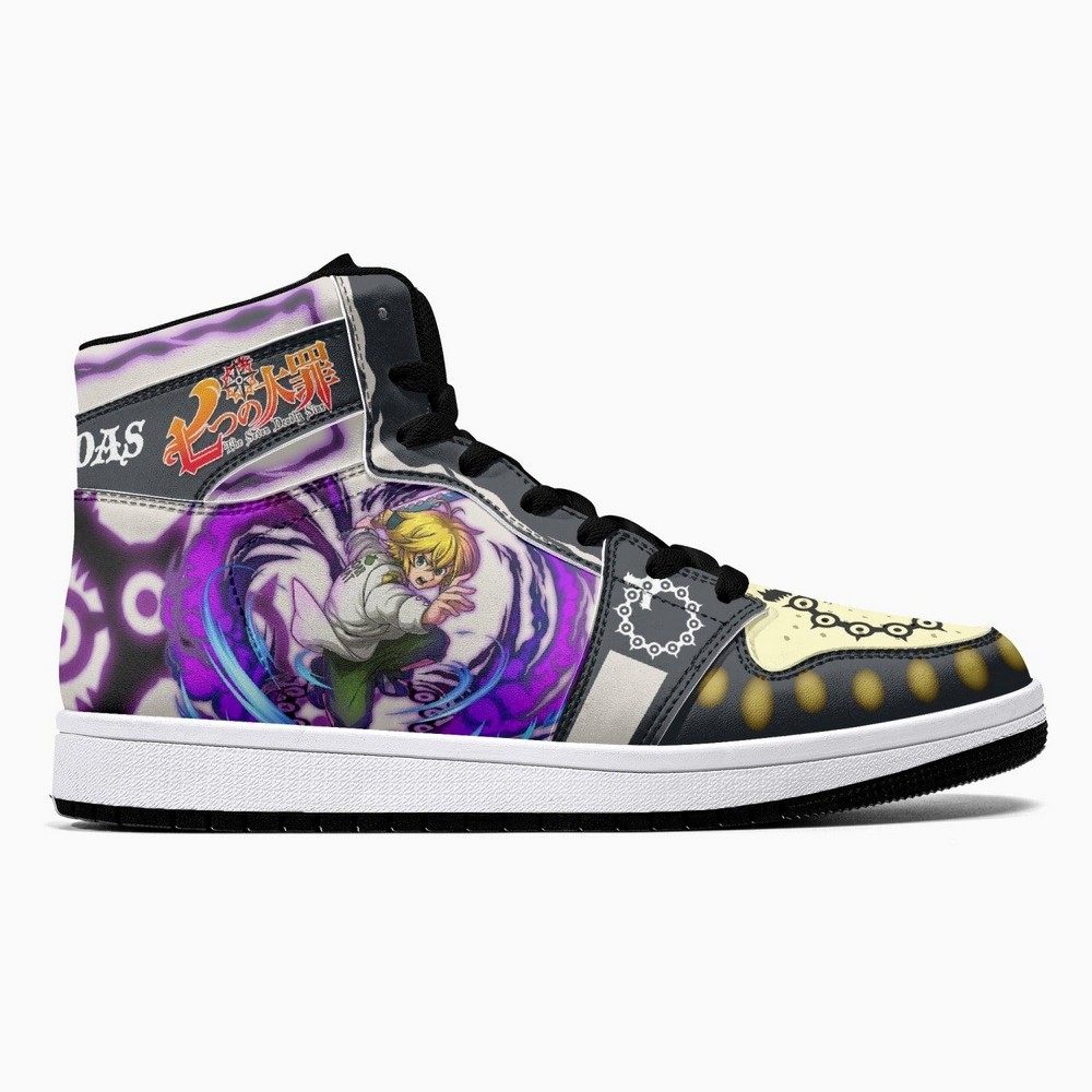 Meliodas Seven Deadly Sins JD1 High Top Shoes