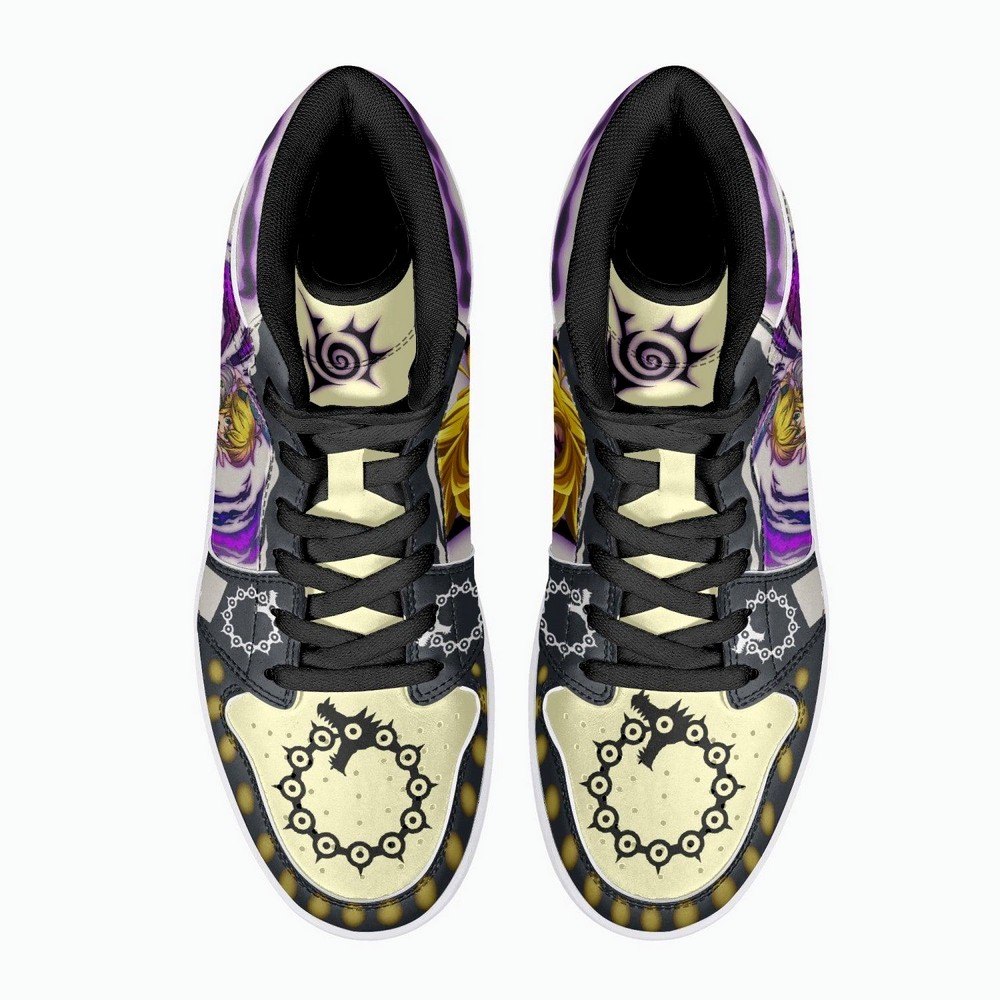 Meliodas Seven Deadly Sins JD1 High Top Shoes