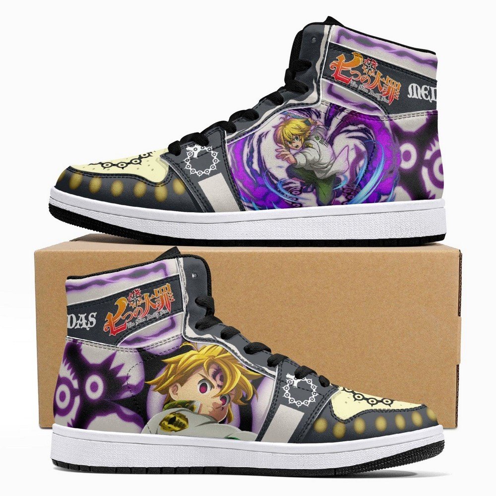 Meliodas Seven Deadly Sins JD1 High Top Shoes