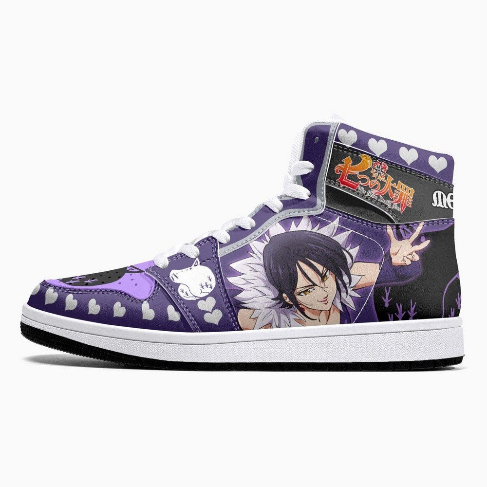 Merlin Seven Deadly Sins JD1 High Top Shoes