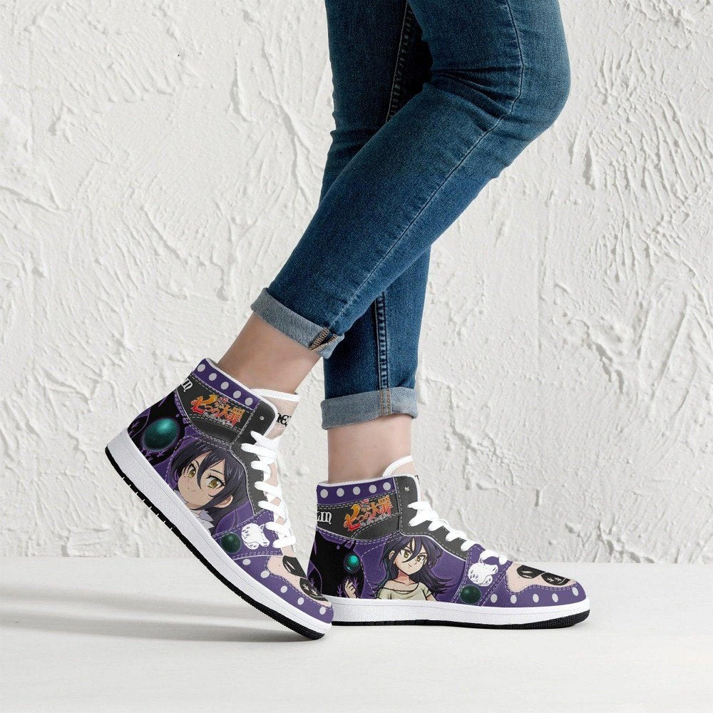 Merlin True Form Seven Deadly Sins JD1 High Top Shoes