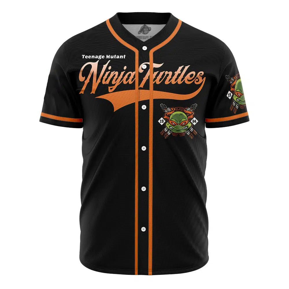 Michelangelo Teenage Mutant Ninja Turtles Baseball Jersey