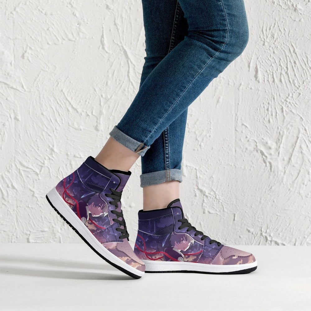 Mitsuha Miyamizu And Taki Tachibana Your Name JD1 High Top Shoes