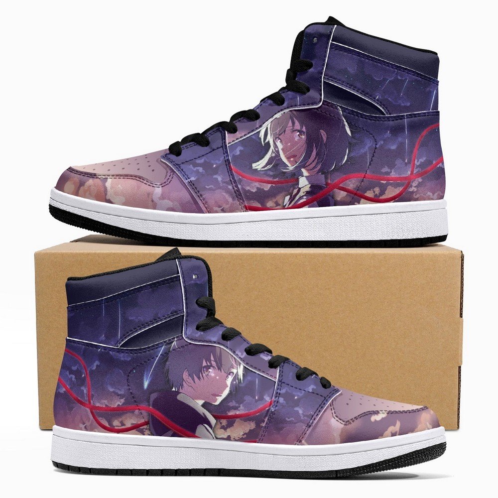 Mitsuha Miyamizu And Taki Tachibana Your Name JD1 High Top Shoes