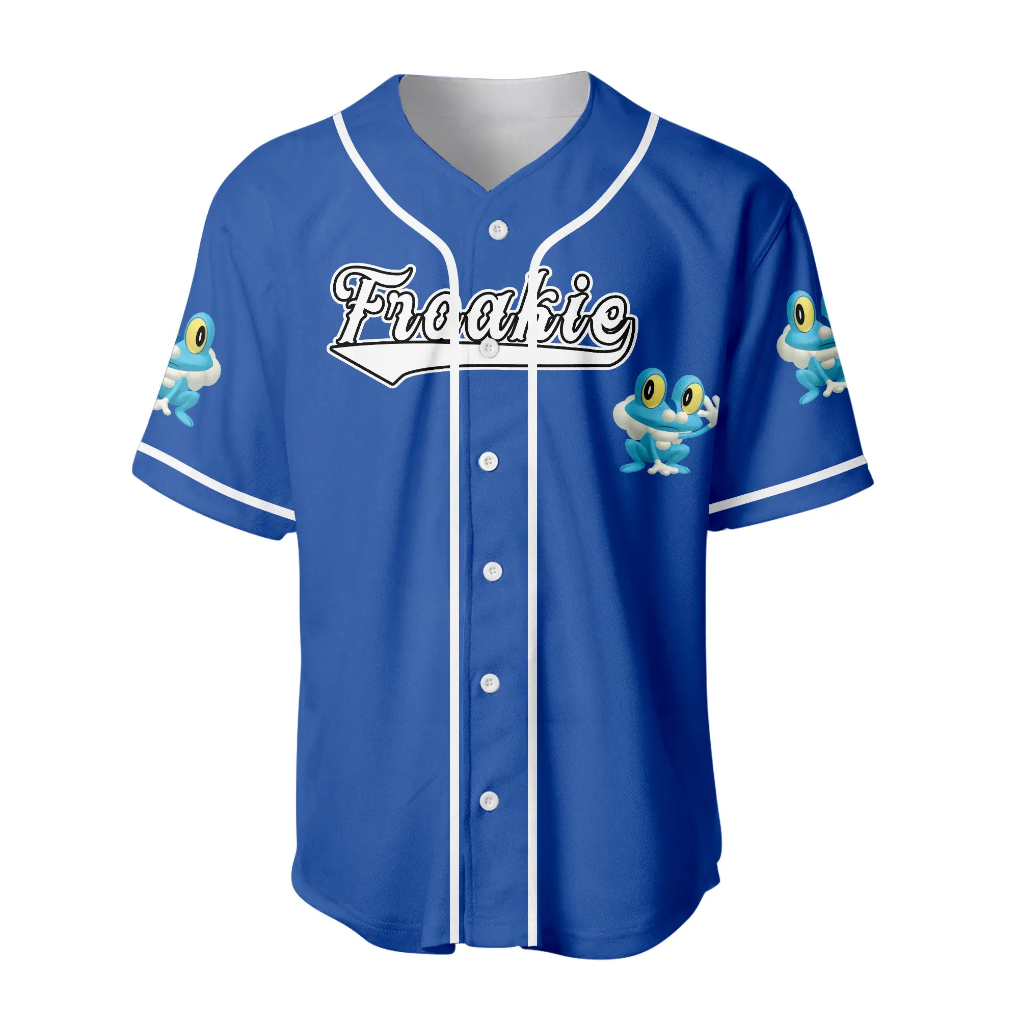 Froakie Pokemon Baseball Jersey