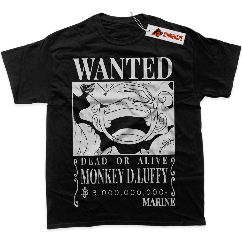 One Piece Monkey D Luffy Graphic T-Shirt, Anime Shirt for Fans