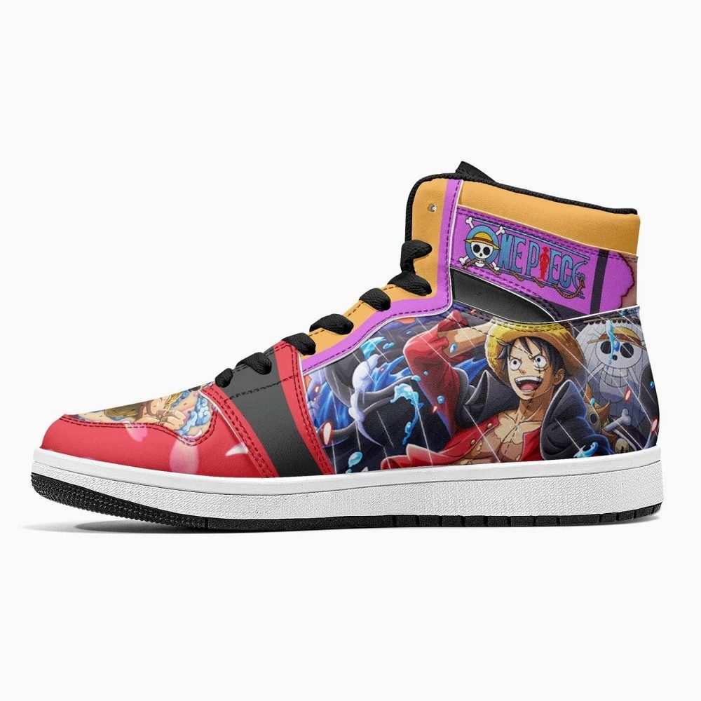 Monkey D. Luffy Armament Haki Ryuo One Piece JD1 High Top Shoes