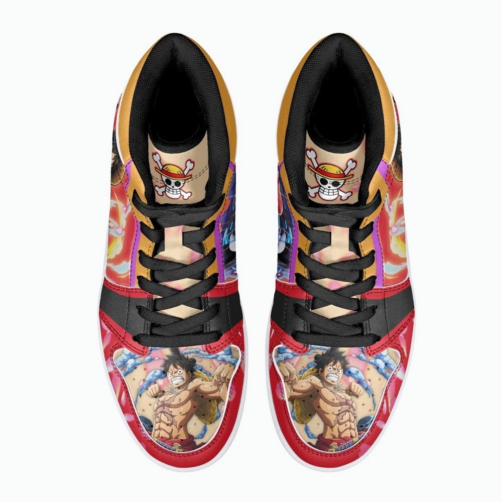 Monkey D. Luffy Armament Haki Ryuo One Piece JD1 High Top Shoes