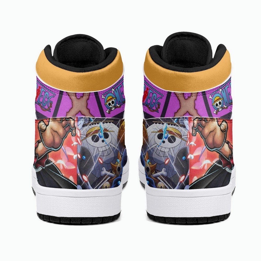 Monkey D. Luffy Armament Haki Ryuo One Piece JD1 High Top Shoes