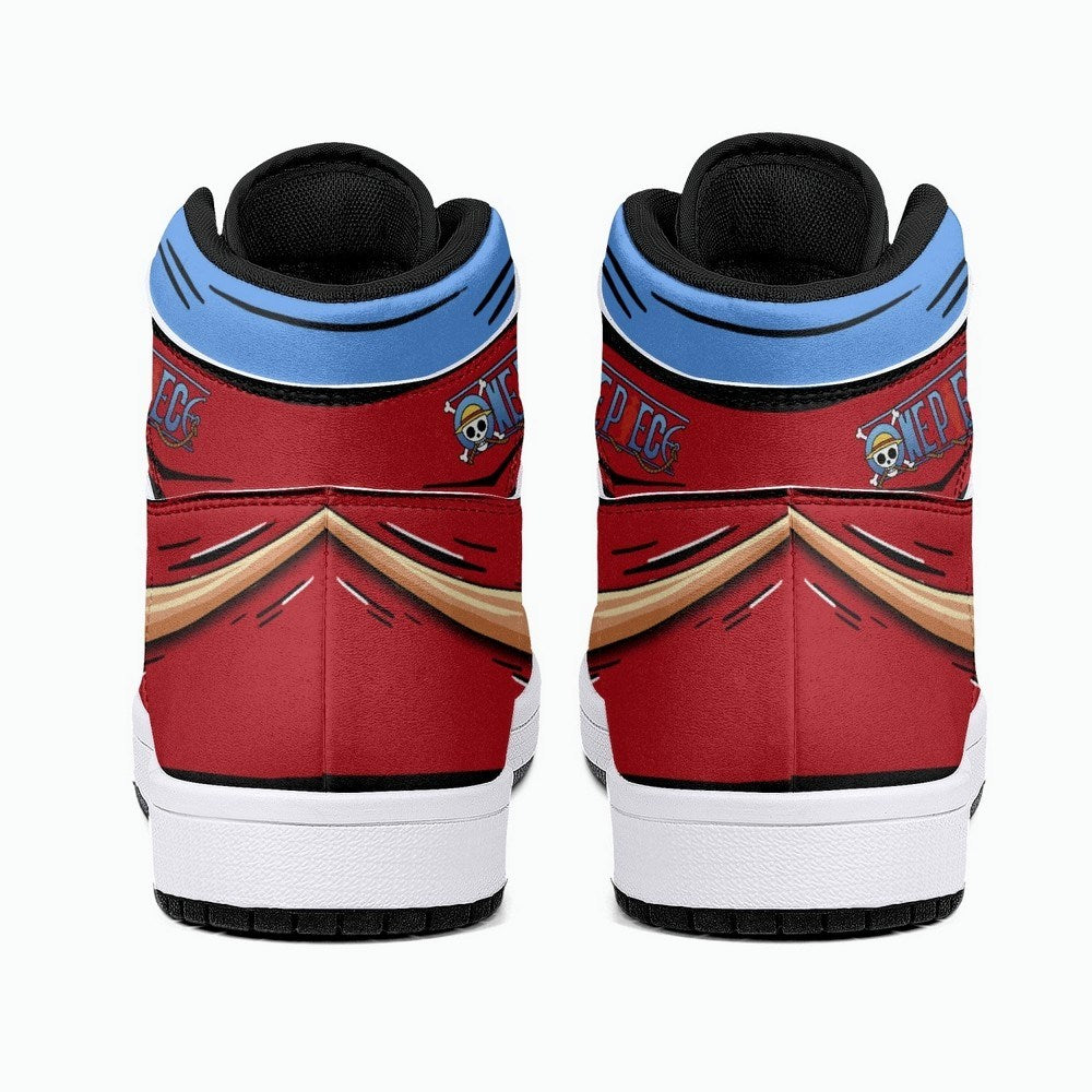 Monkey D. Luffy Fist One Piece JD1 High Top Shoes