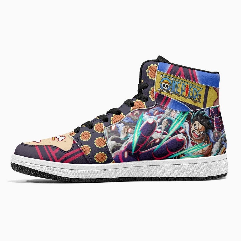 Monkey D. Luffy Gear 4th Bound Man One Piece JD1 High Top Shoes
