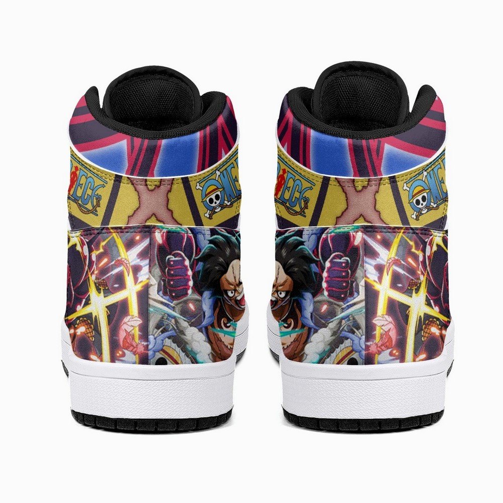 Monkey D. Luffy Gear 4th Bound Man One Piece JD1 High Top Shoes
