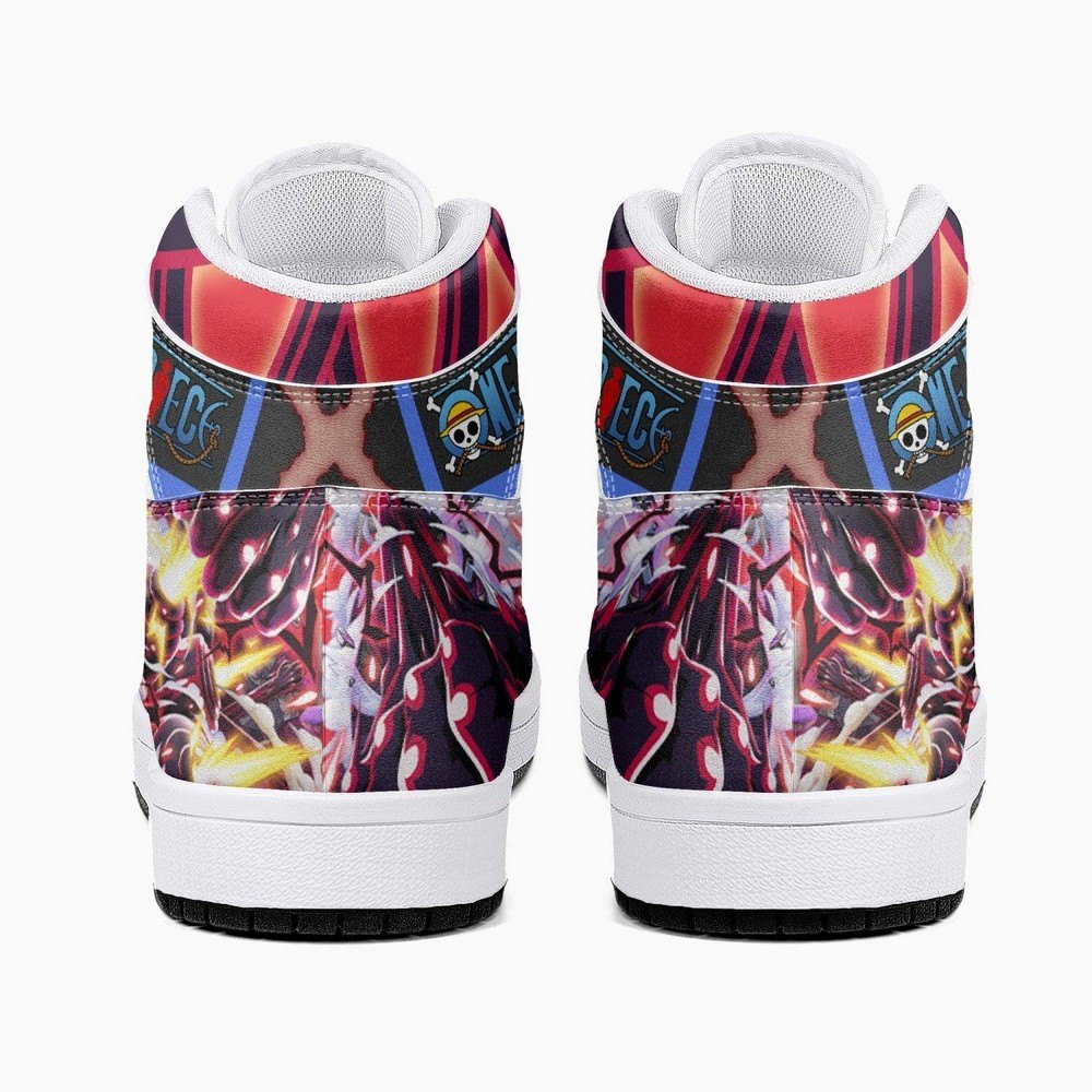 Monkey D. Luffy Gear 4th Snake Man One Piece JD1 High Top Shoes