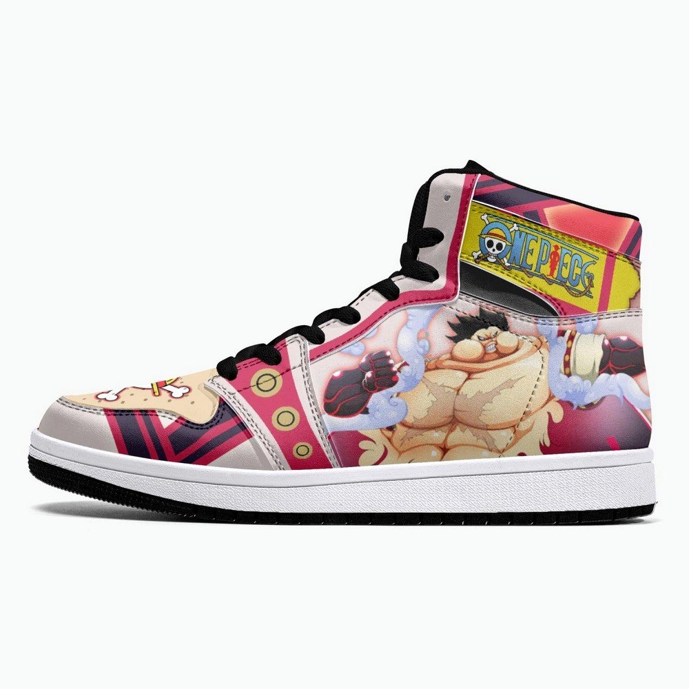 Monkey D. Luffy Gear 4th Tank Man One Piece JD1 High Top Shoes
